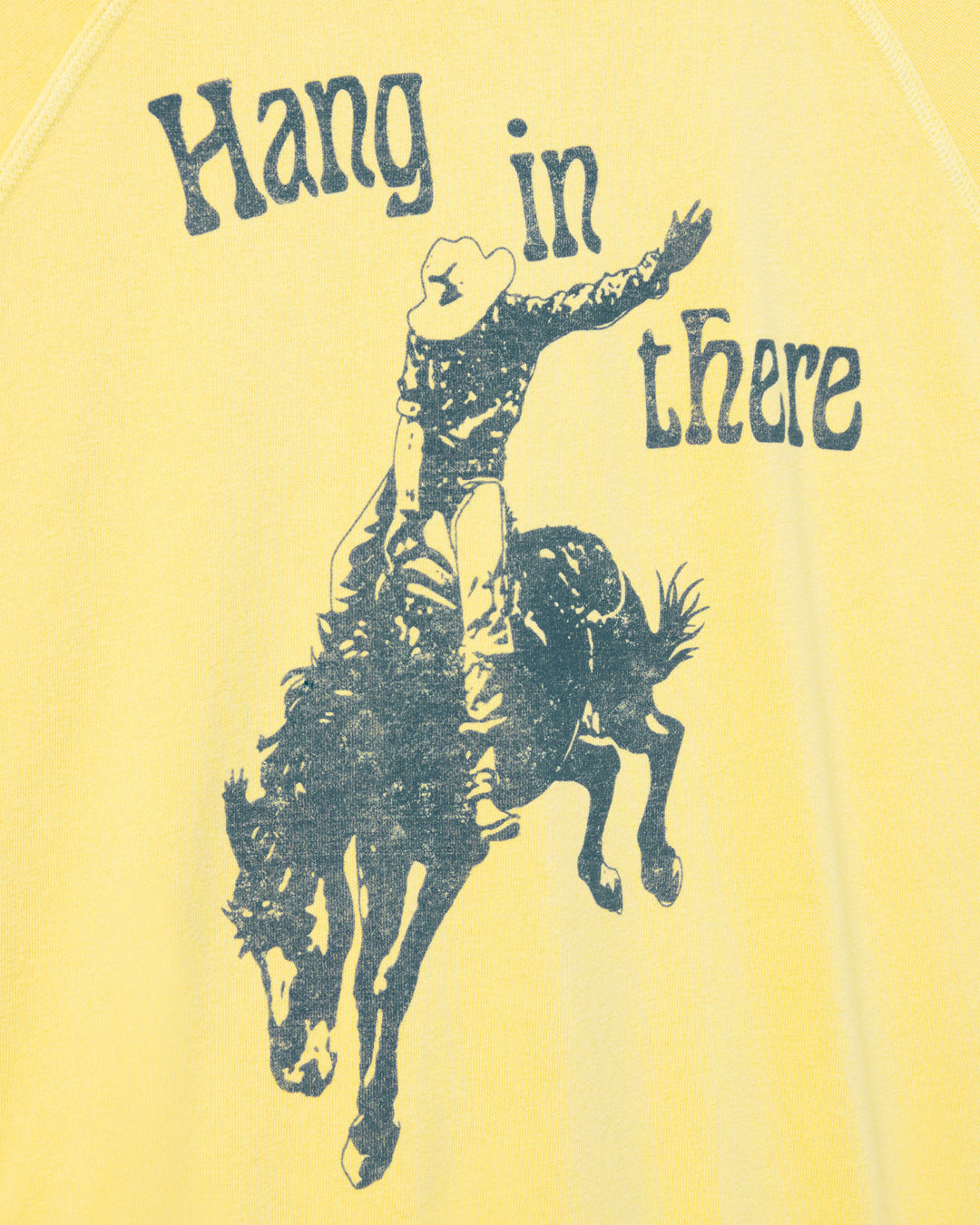 Women's Hang In There Raglan Crew Fleece