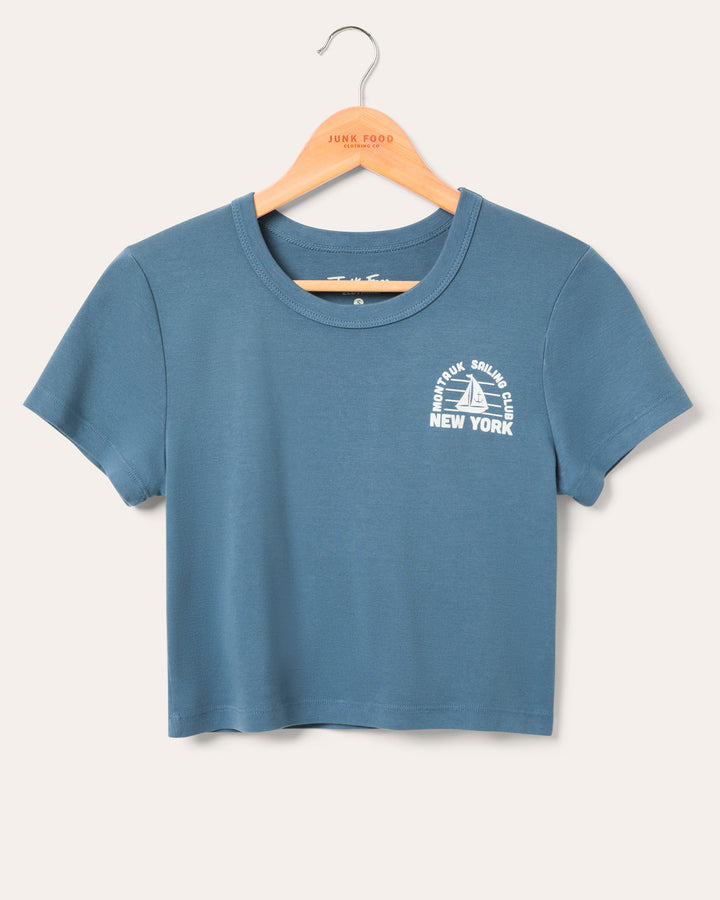 Women's Montauk Sailing Club Baby Tee