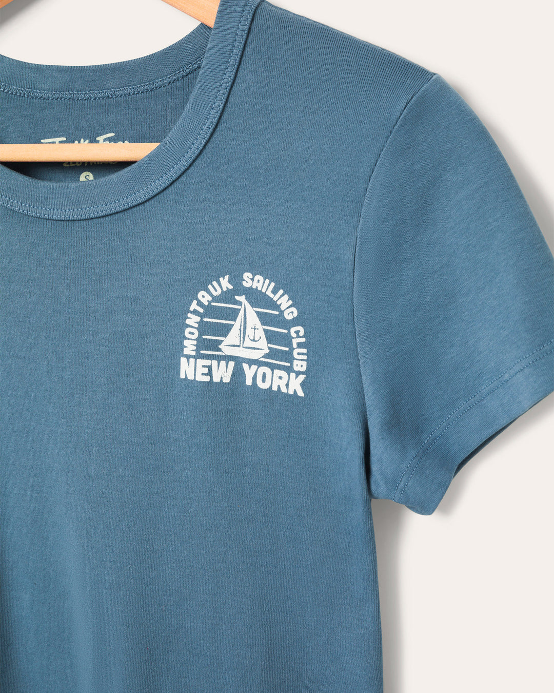 Women's Montauk Sailing Club Baby Tee