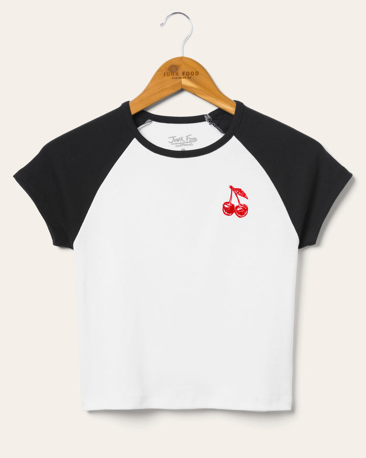 Women's Cherry Baby Raglan Tee