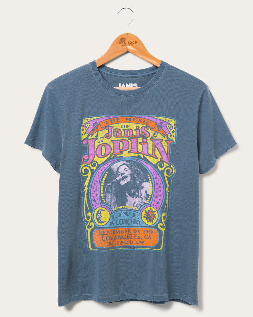 Womens Janis Joplin Vintage Tee – Junk Food Clothing