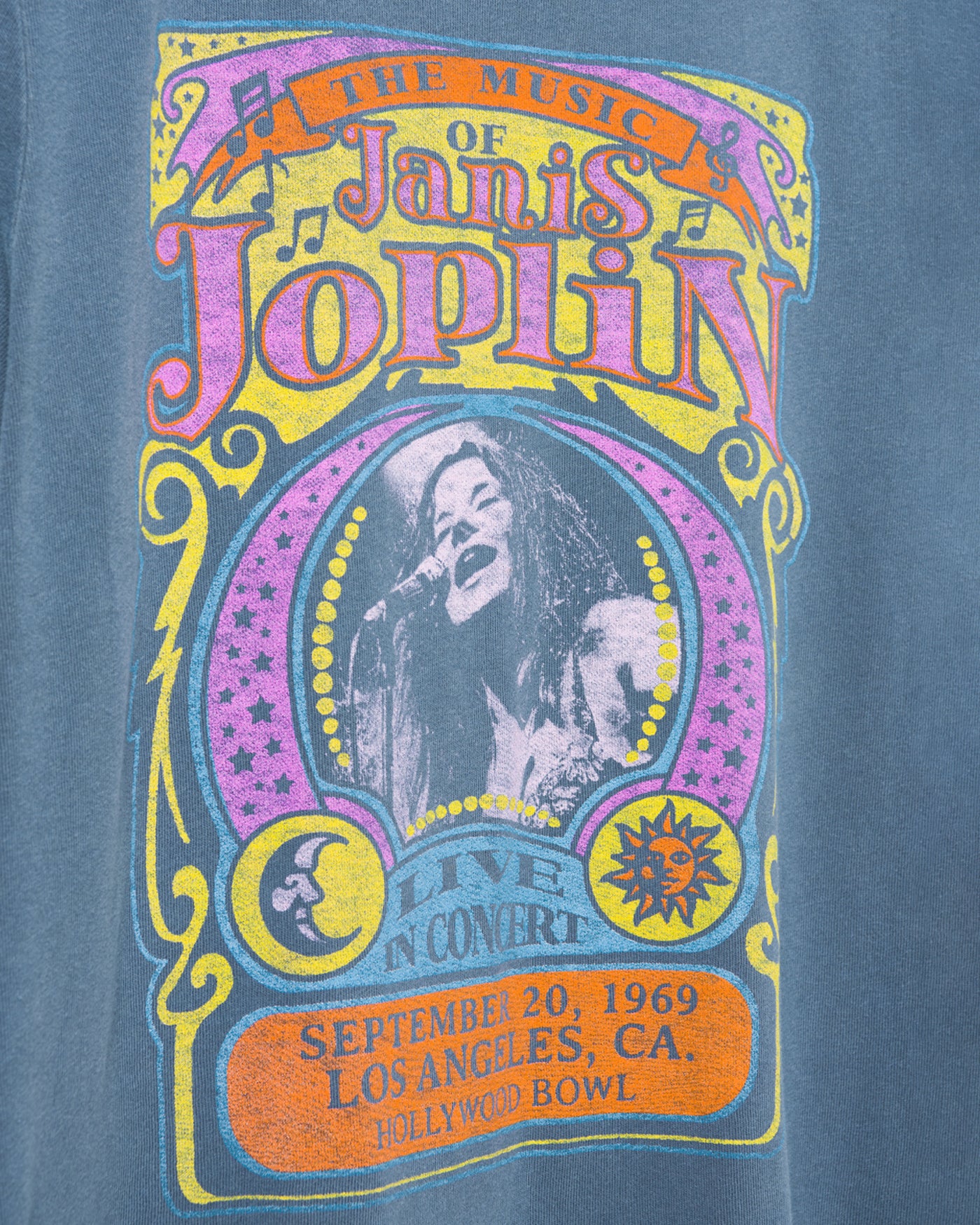 Womens Janis Joplin Vintage Tee – Junk Food Clothing