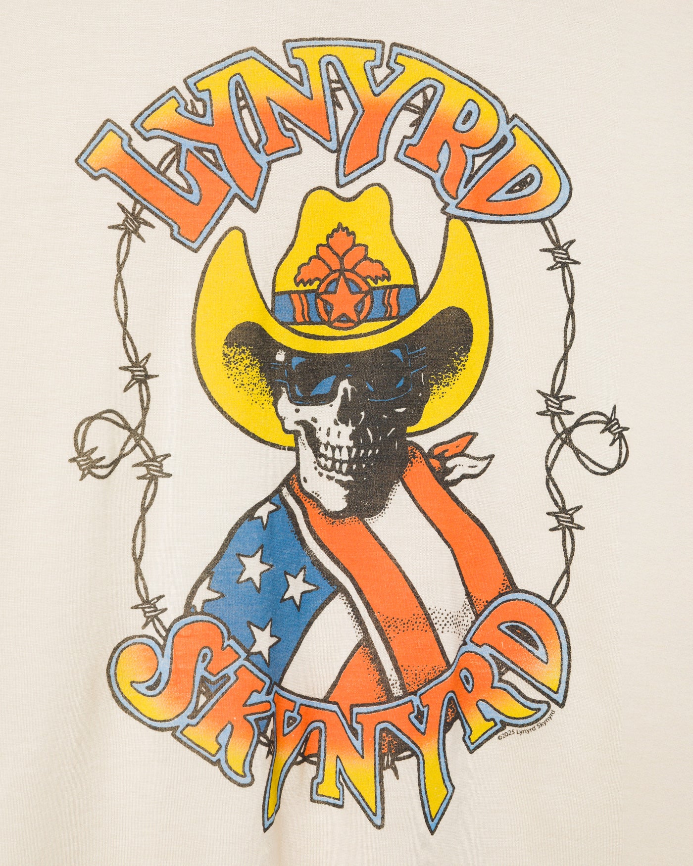 Women's Lynyrd Skynyrd Skull Cowboy Vintage Tissue Tank – Junk