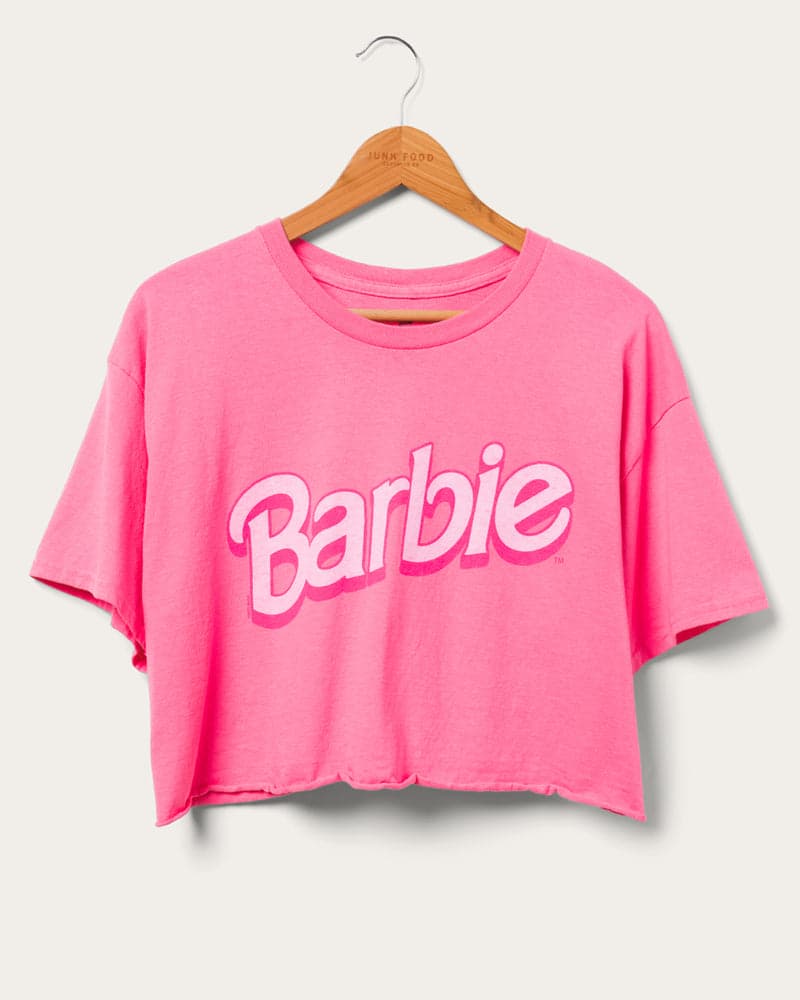 Women's Barbie Flea Market Crop Tee