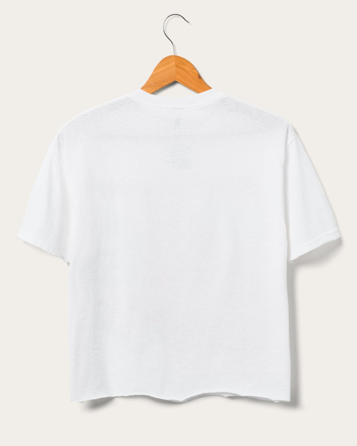 Women's Cincinnati Bengals Who Dey Cropped Tee