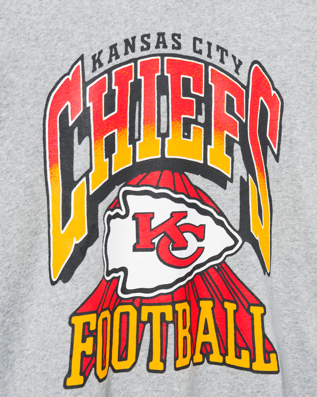 Women's Kansas City Chiefs Block Crop Hoodie