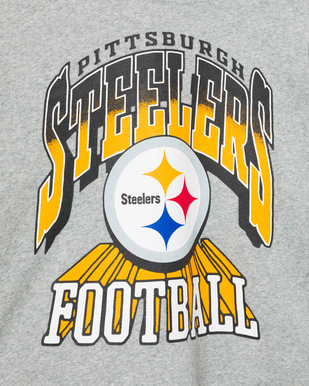 Women's Pittsburgh Steelers Block Crop Hoodie