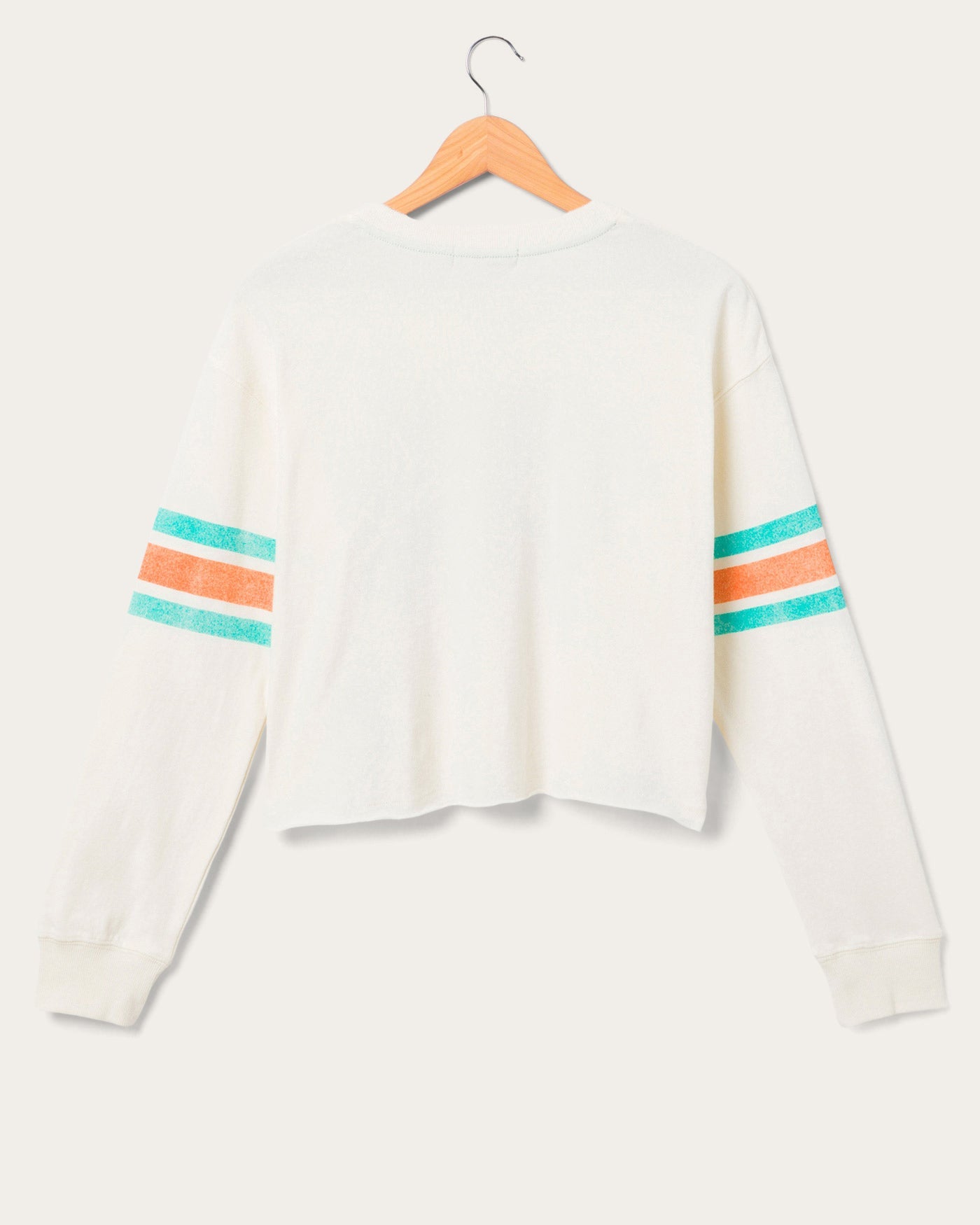 Women's Miami Dolphins Kickoff Crop Crew Fleece – Junk Food Clothing