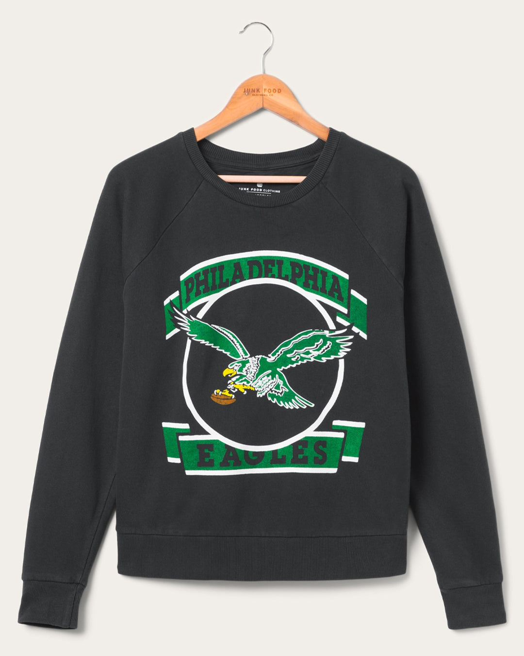Women's Eagles Vintage Raglan Pullover