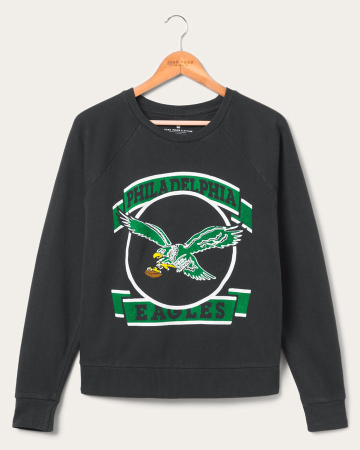 Women's Eagles Vintage Raglan Pullover