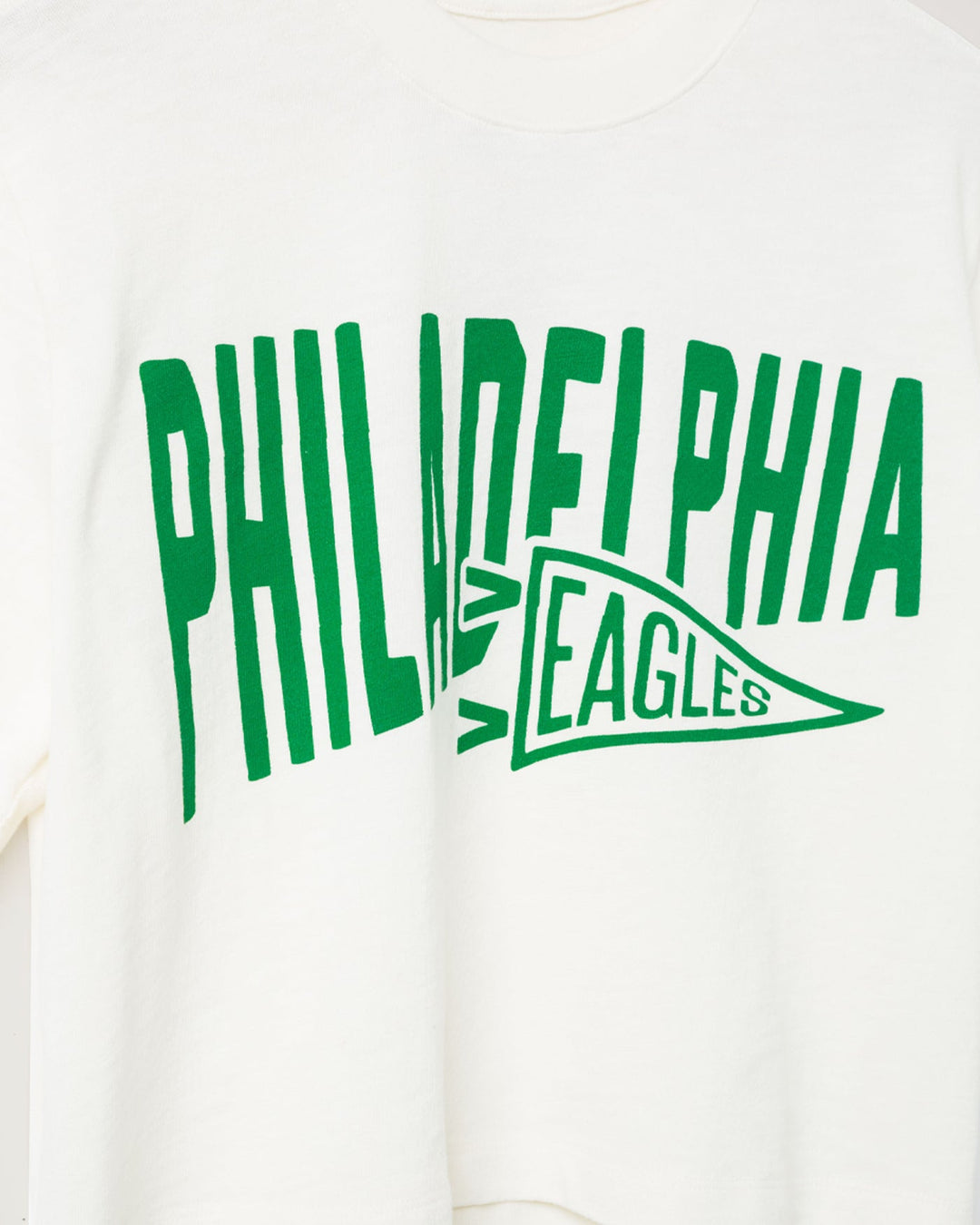 Women's Philadelphia Eagles Dual Threat Mock Neck Crop
