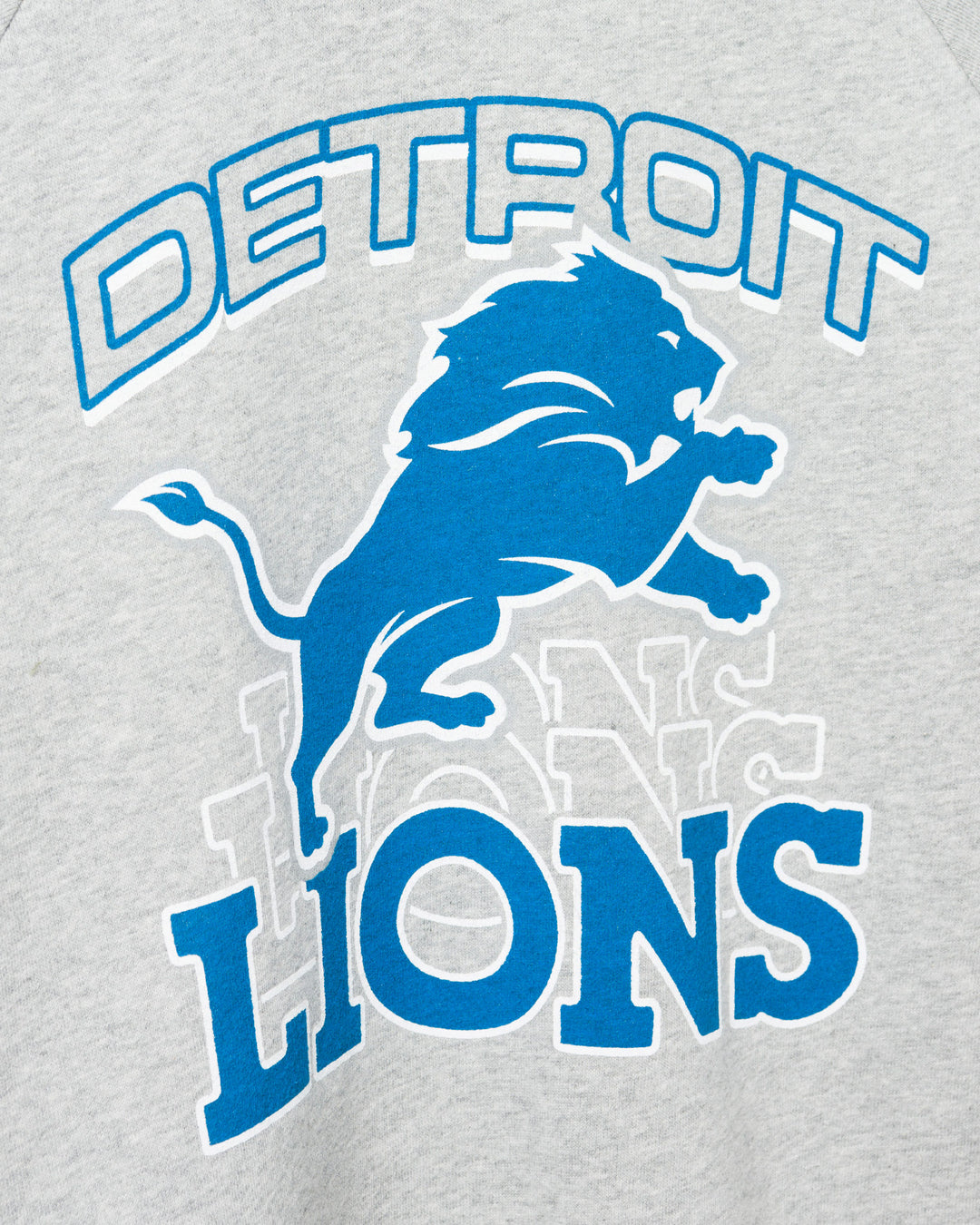Women's Detroit Lions Repeat Vintage Raglan Pullover