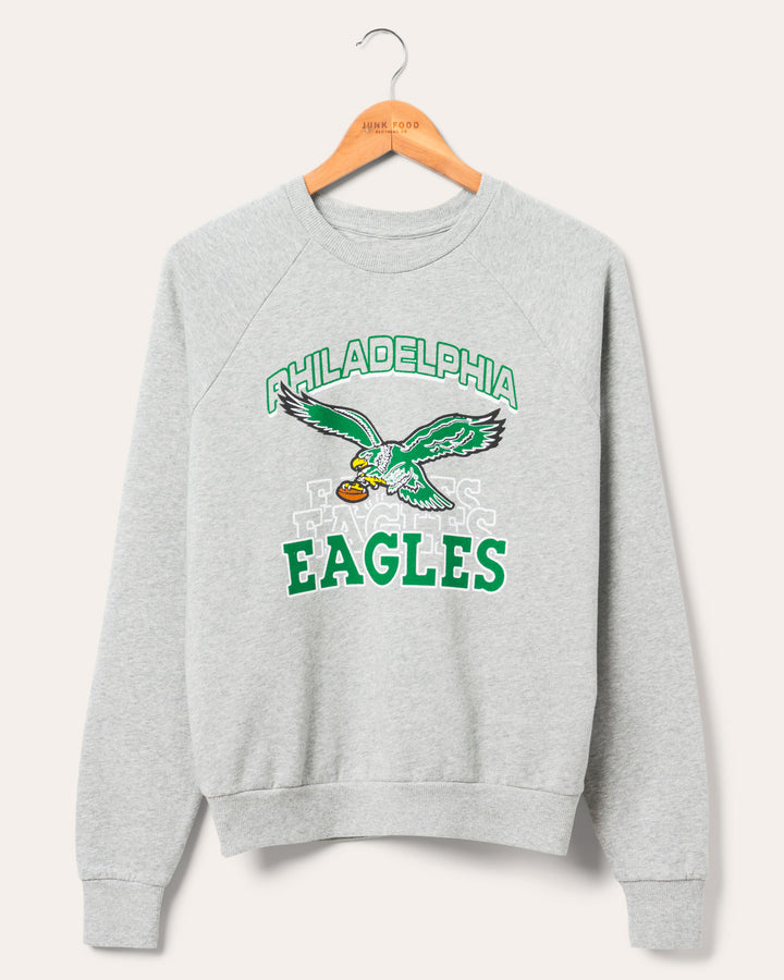 Women's Philadelphia Eagles Repeat Vintage Raglan Pullover