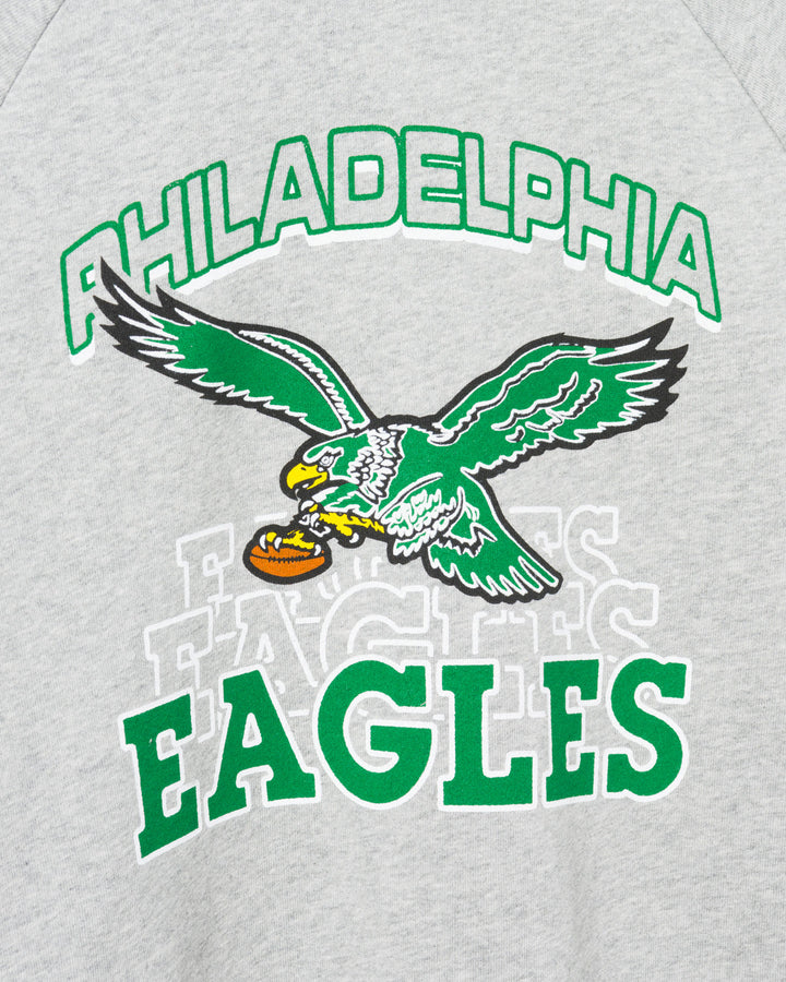 Women's Philadelphia Eagles Repeat Vintage Raglan Pullover