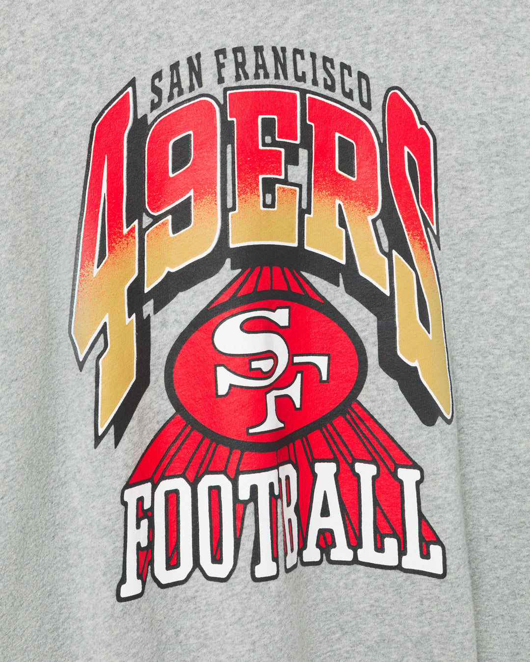 Women's San Francisco 49ers Block Crop Hoodie