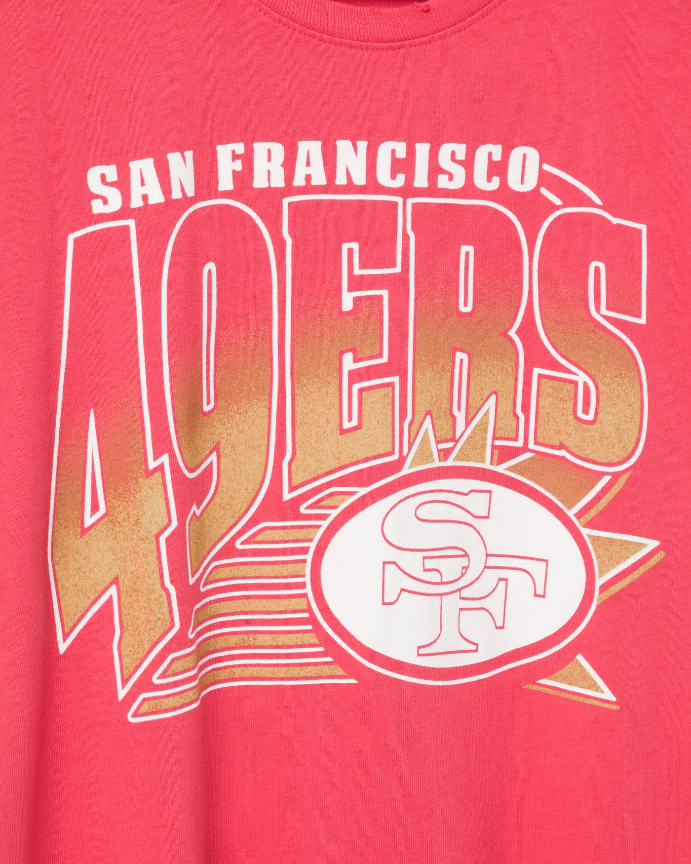Women's San Francisco 49ers Vintage Tee – Junk Food Clothing
