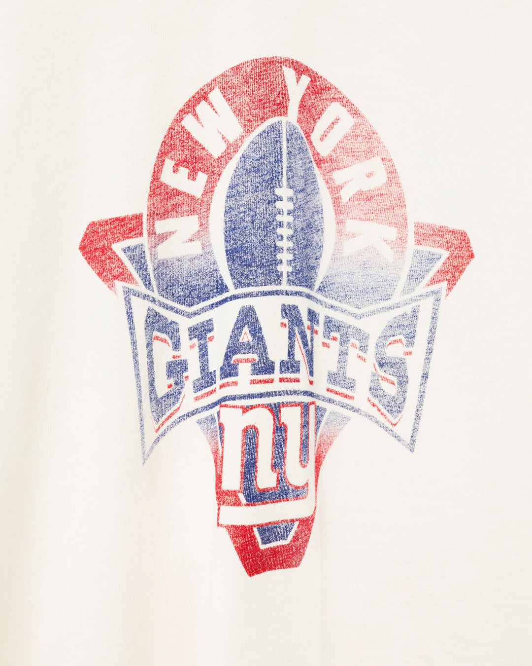 Women's New York Giants Mock Neck Crop Tee