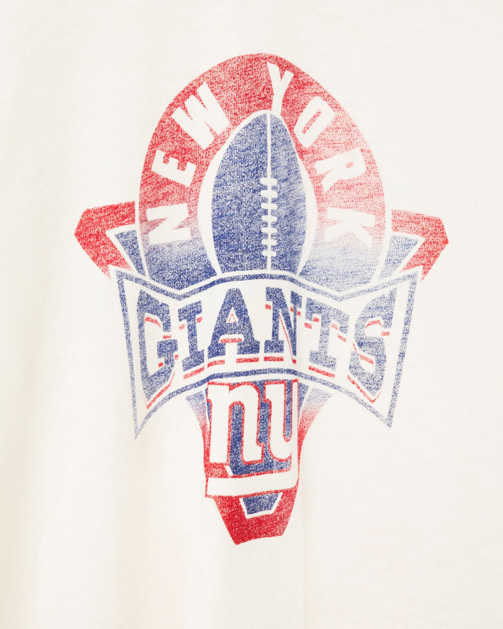 Women's New York Giants Mock Neck Crop Tee