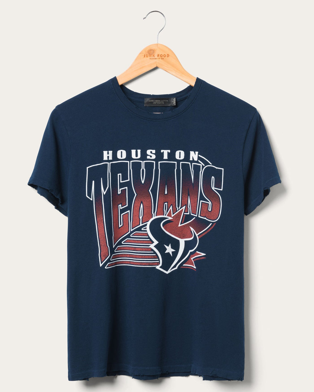 Women's Houston Texans Vintage Tee – Junk Food Clothing
