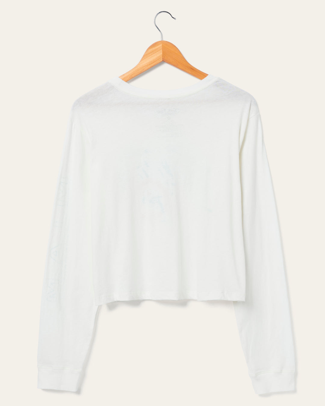 Women's Green Bay Packers Touchdown Long Sleeve Crop Tee