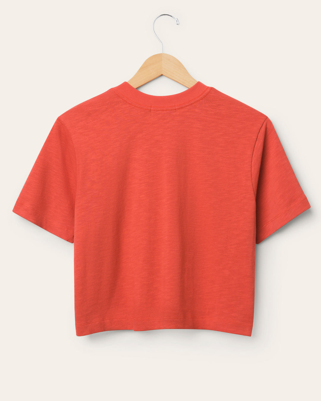 Women's Kansas City Chiefs Thrill Mock Neck Crop Tee