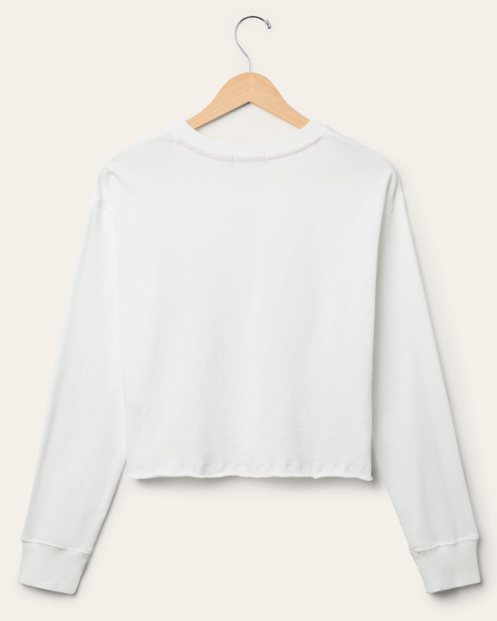 Women's Philadelphia Eagles Helmet Crop Fleece