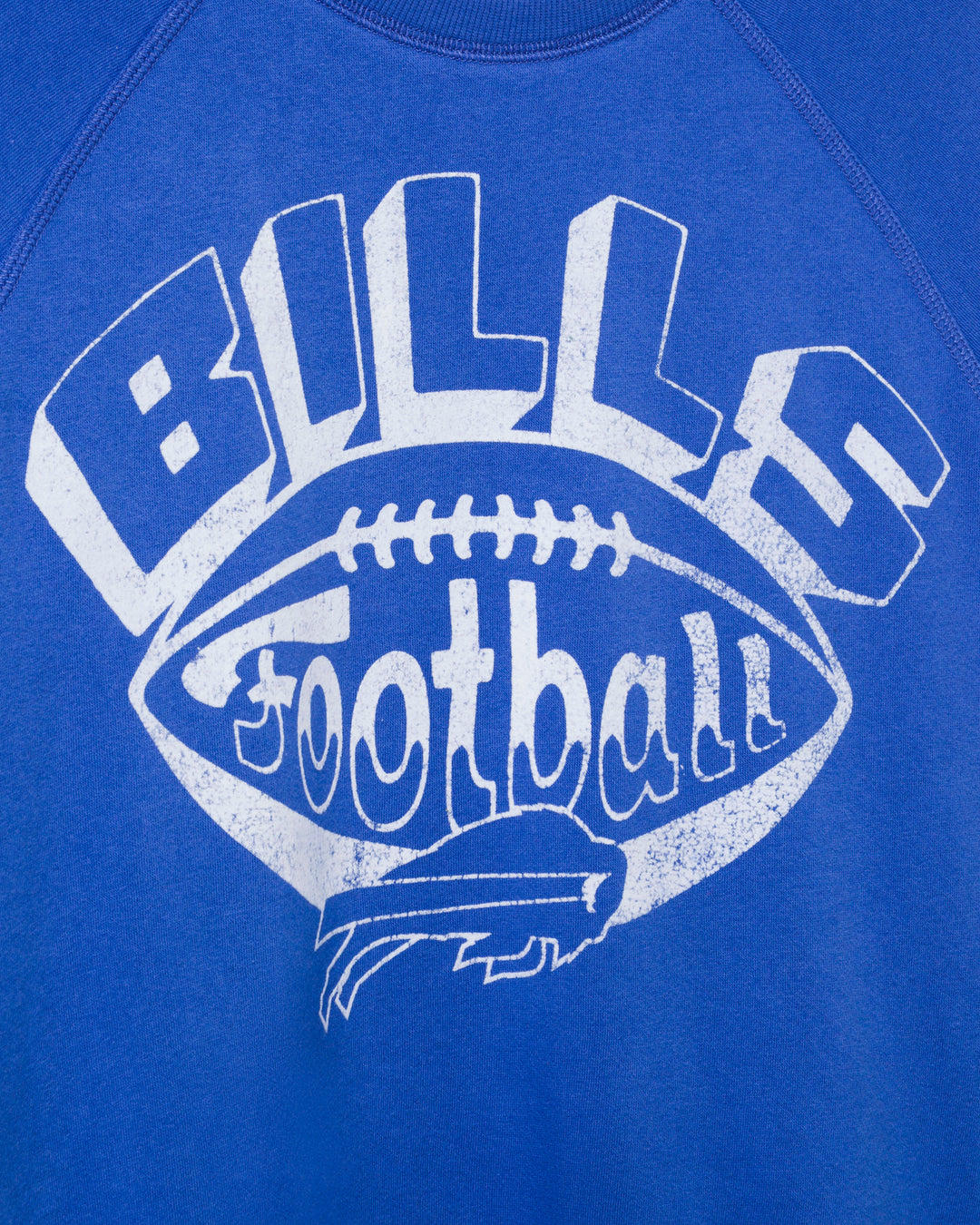 Women's Buffalo Bills Football Raglan Crew Fleece
