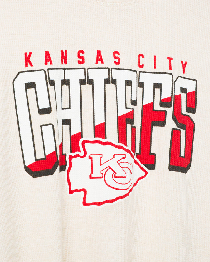 Women's Kansas City Chiefs Slant Crop Thermal