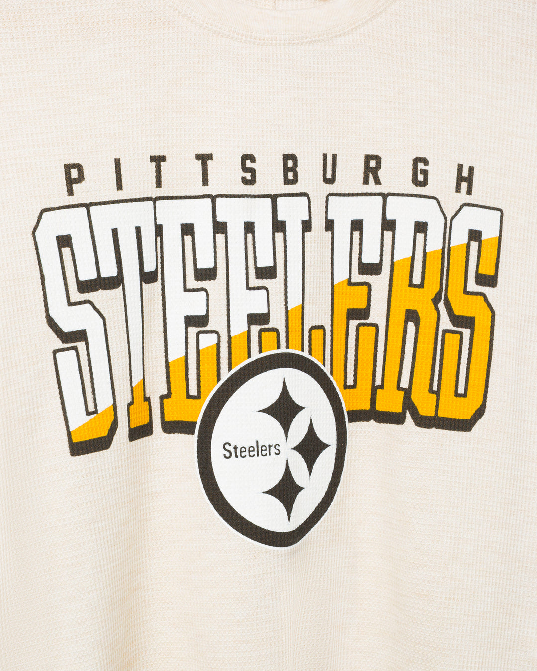 Women&#39;s Pittsburgh Steelers Slant Crop Thermal