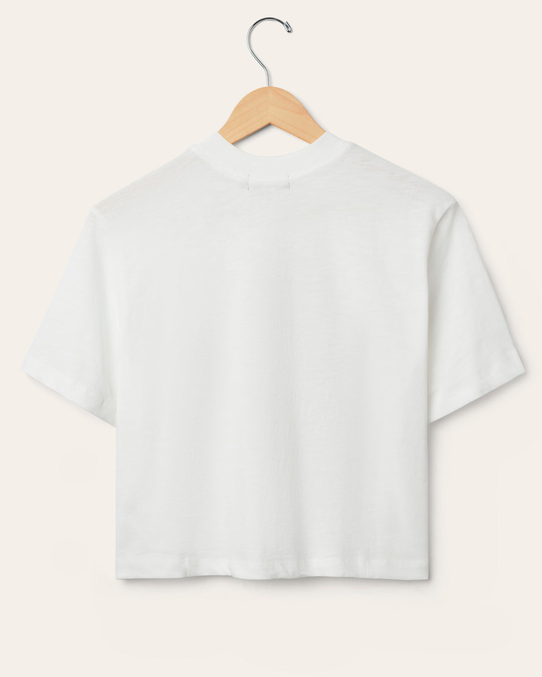 Women's New York Giants Game Time Mock Neck Crop Tee