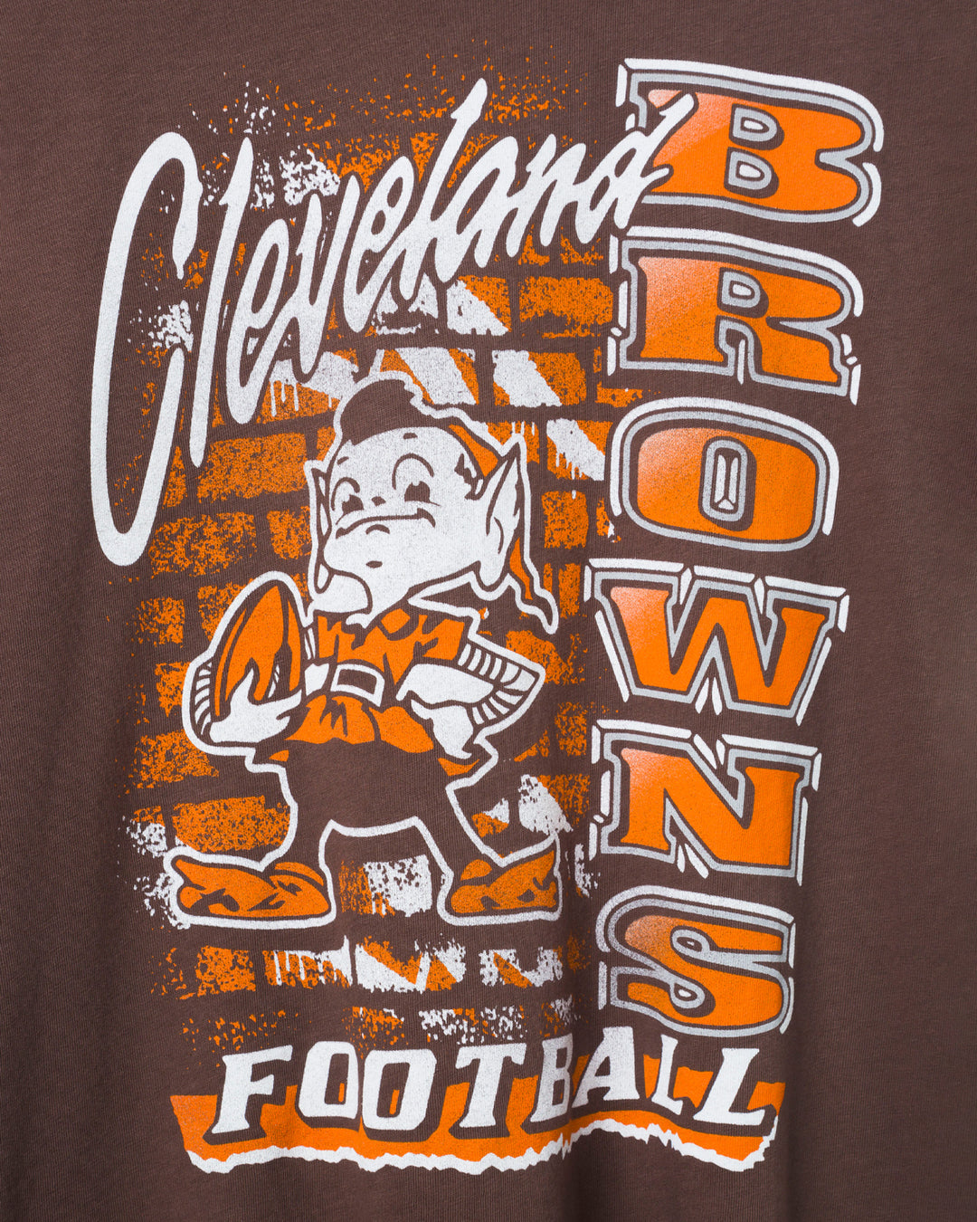 Women's Cleveland Browns Brick Vintage Tee