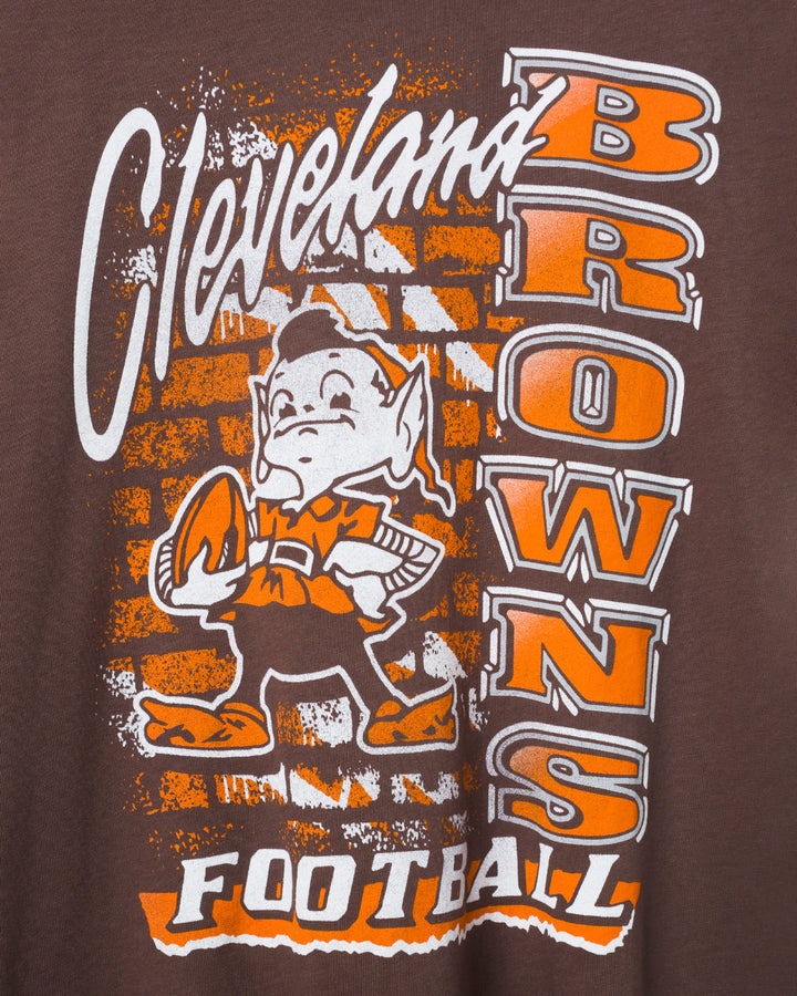 Women's Cleveland Browns Brick Vintage Tee