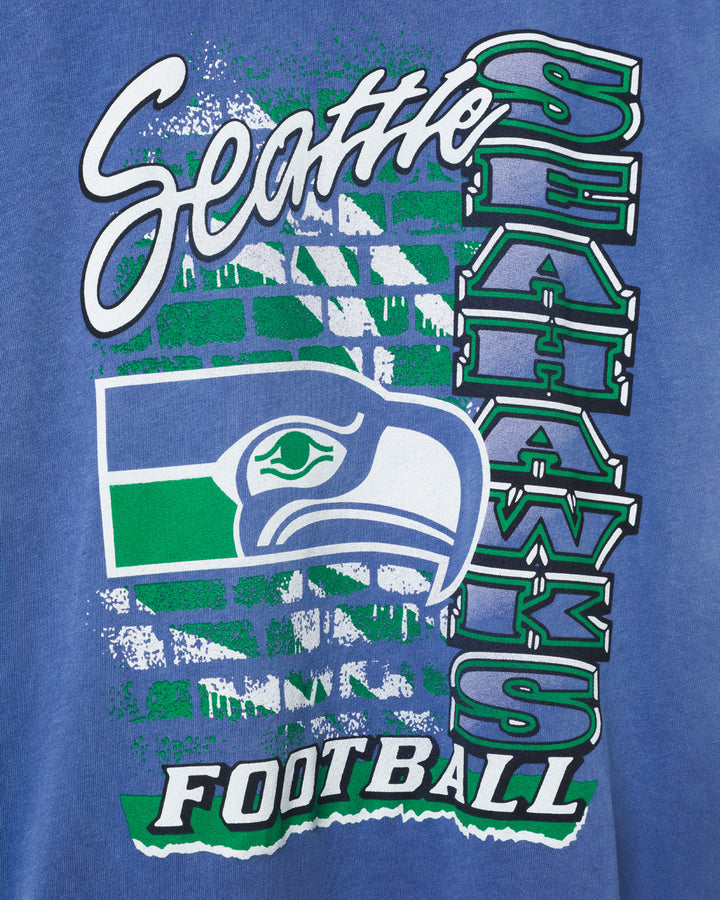 Women's Seattle Seahawks Brick Vintage Tee