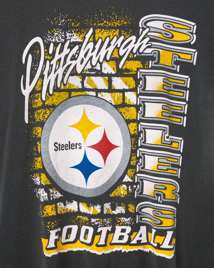 Women's Pittsburgh Steelers Brick Vintage Tee