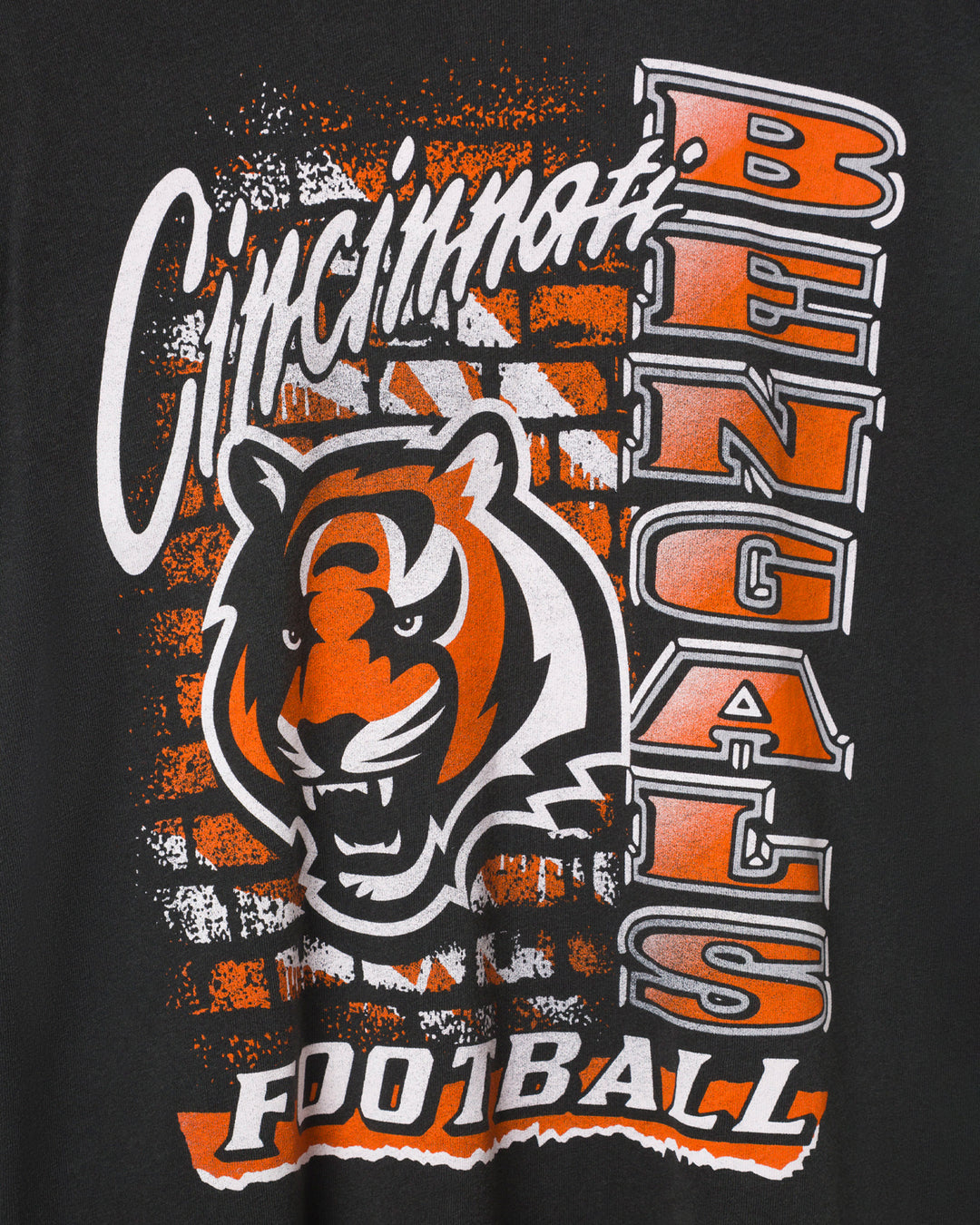 Women's Cincinnati Bengals Brick Vintage Tee