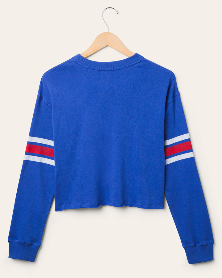 Women's Buffalo Bills Retro Crop Fleece