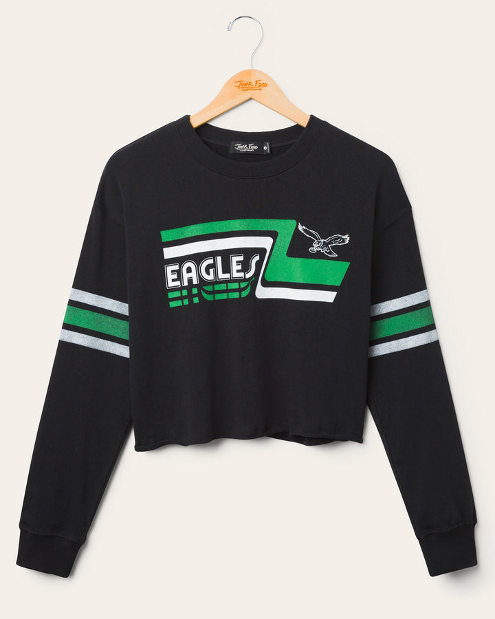 Women's Philadelphia Eagles Retro Crop Fleece
