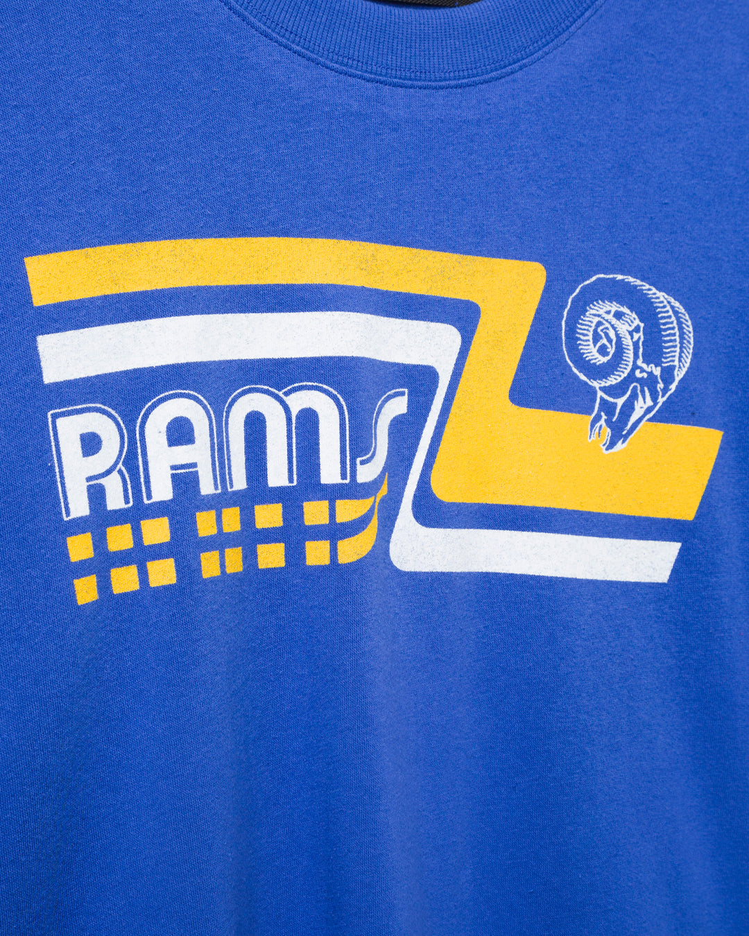 Women's Los Angeles Rams Retro Crop Fleece
