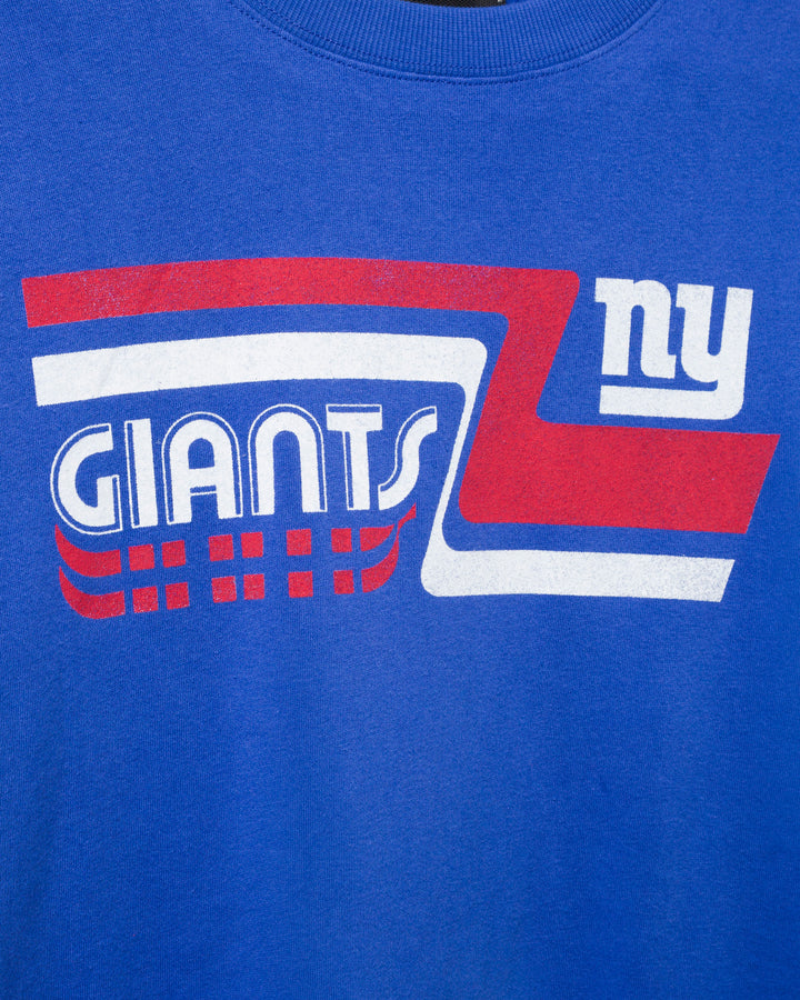 Women's New York Giants Retro Crop Fleece