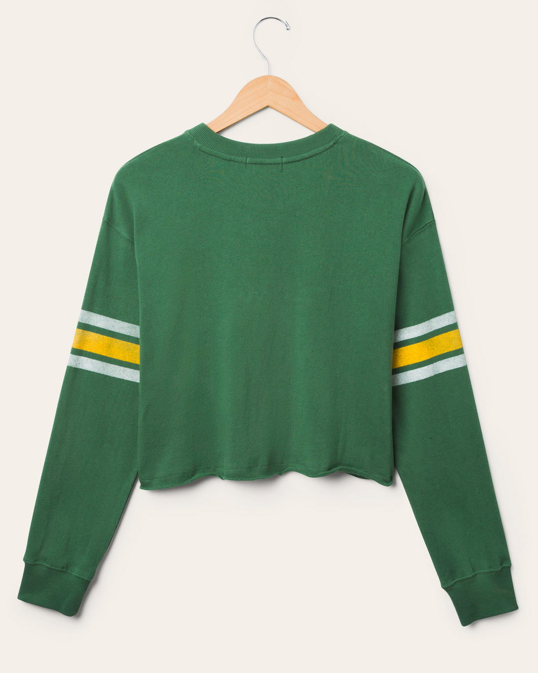 Women's Green Bay Packers Retro Crop Fleece