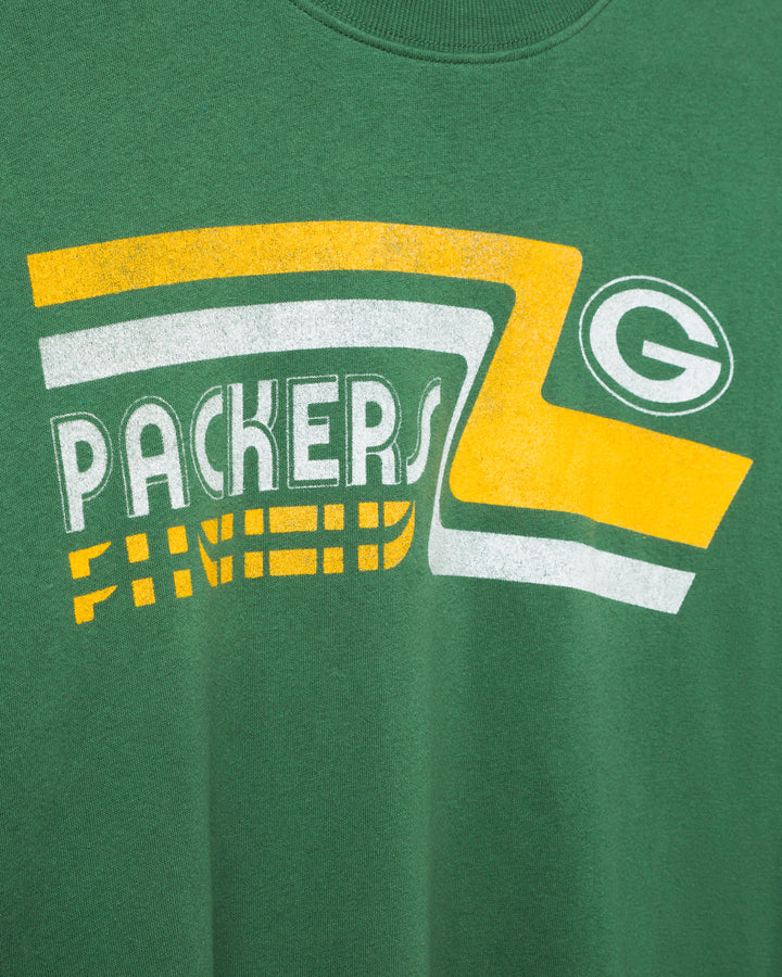 Women's Green Bay Packers Retro Crop Fleece
