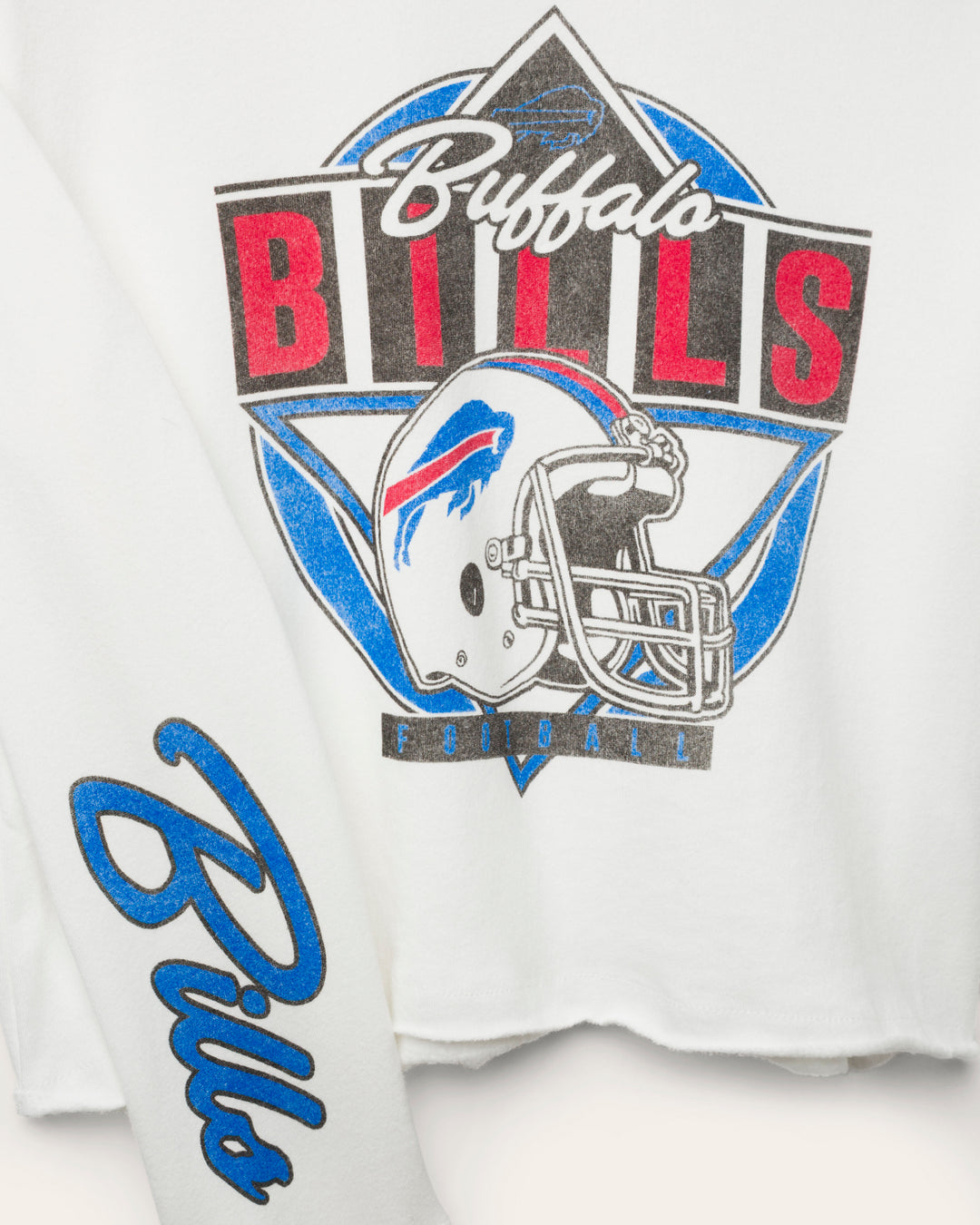 Women's Buffalo Bills Helmet Crop Fleece