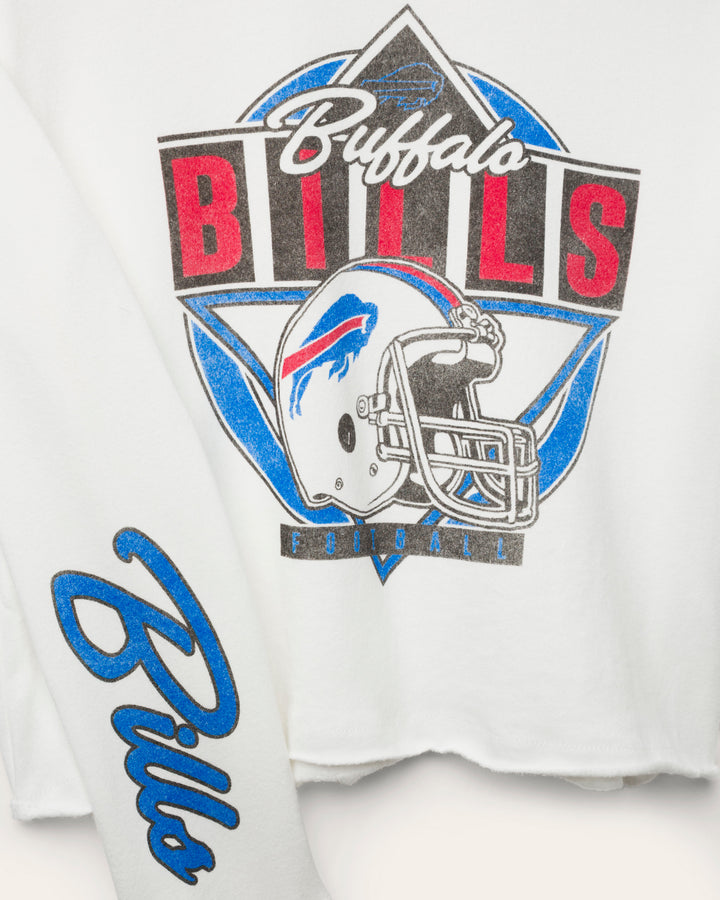 Women's Buffalo Bills Helmet Crop Fleece