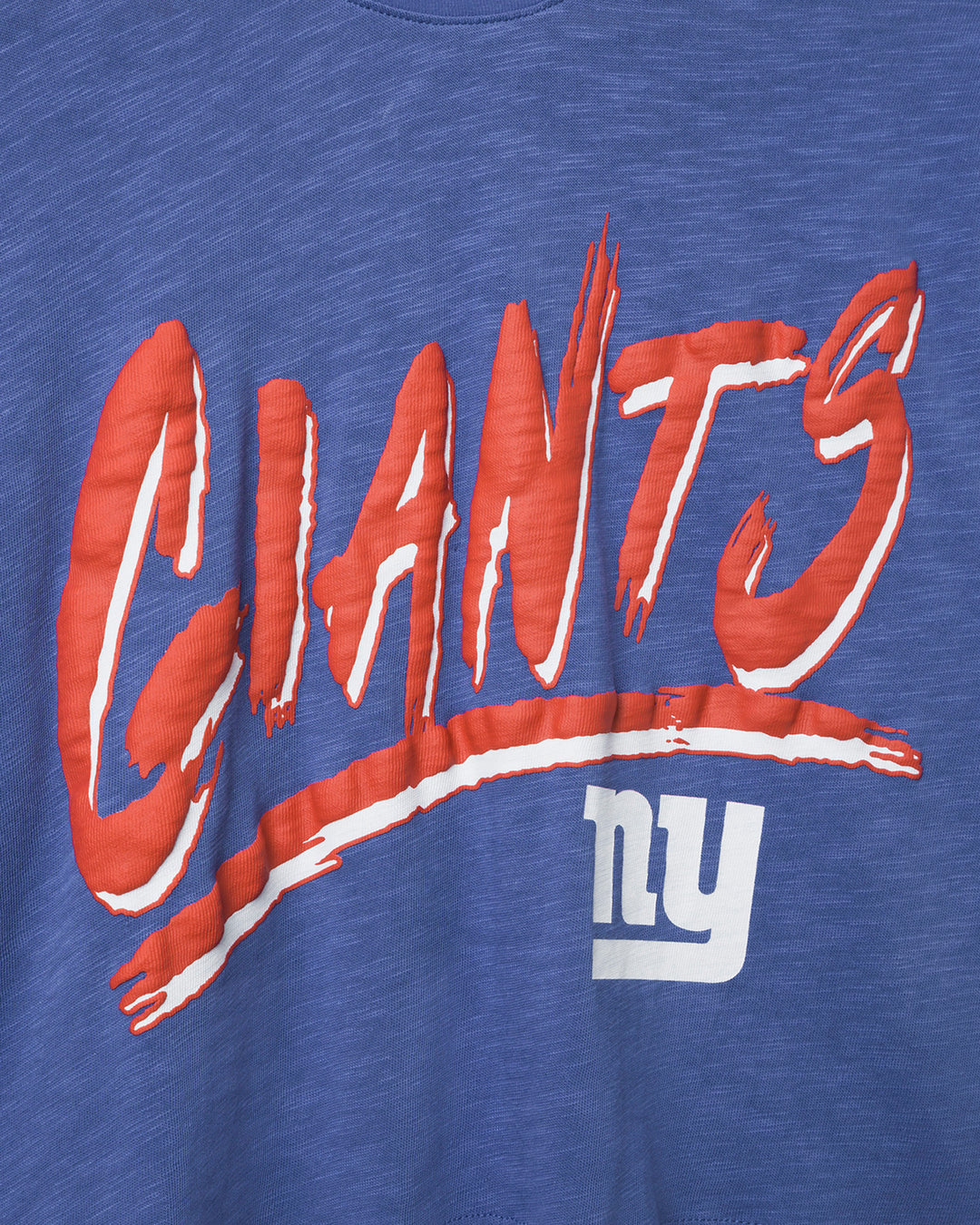 Women's New York Giants Thrill Mock Neck Crop Tee