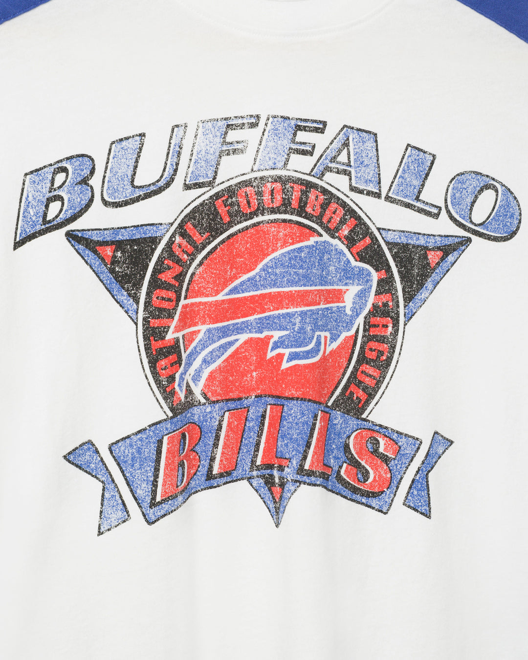 Women's Buffalo Bills Striped Crop Tee