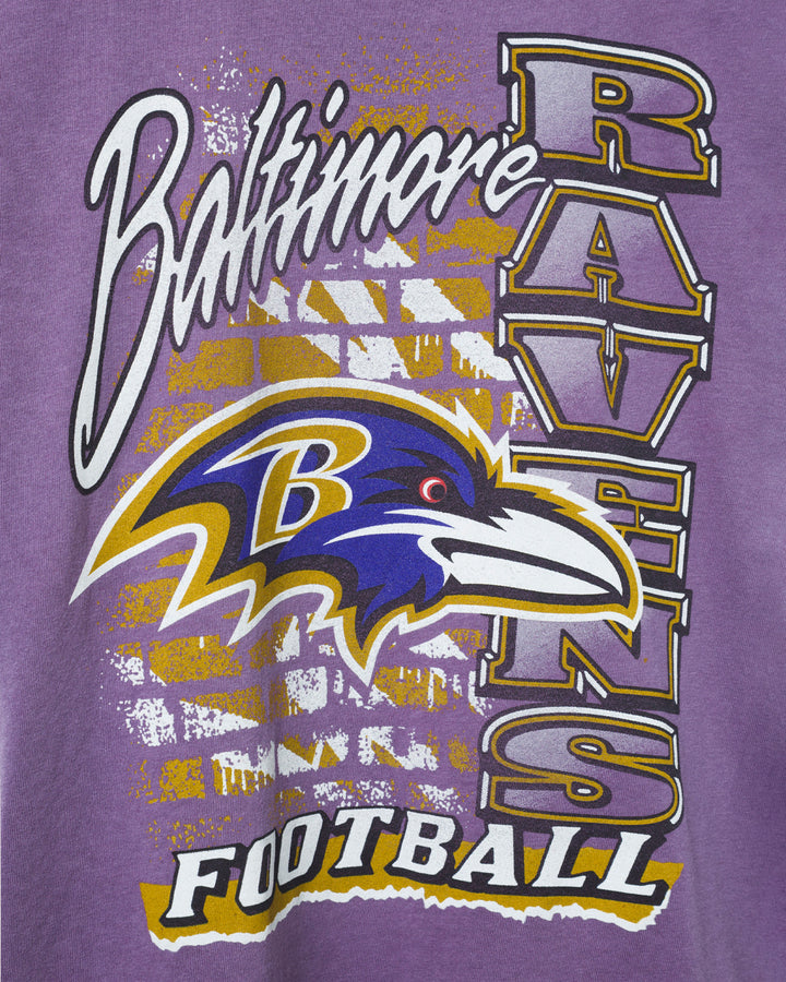 Women's Baltimore Ravens Brick Vintage Tee