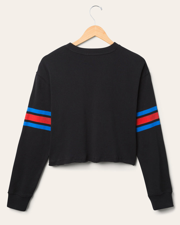 Women's Houston Texans Retro Crop Fleece