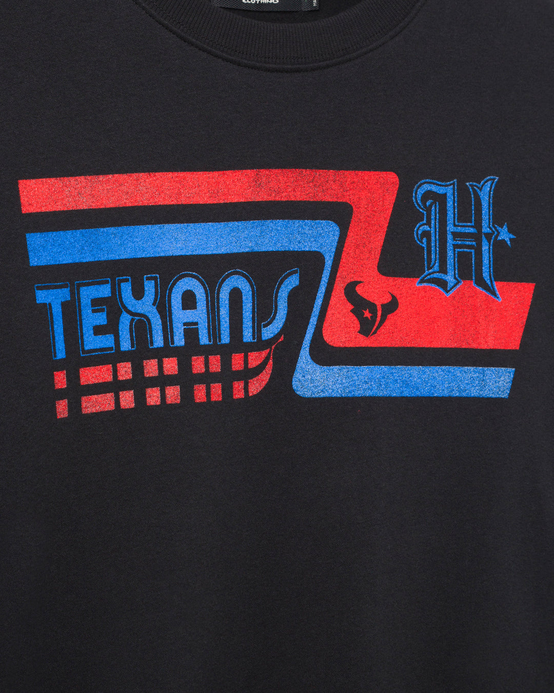 Women's Houston Texans Retro Crop Fleece