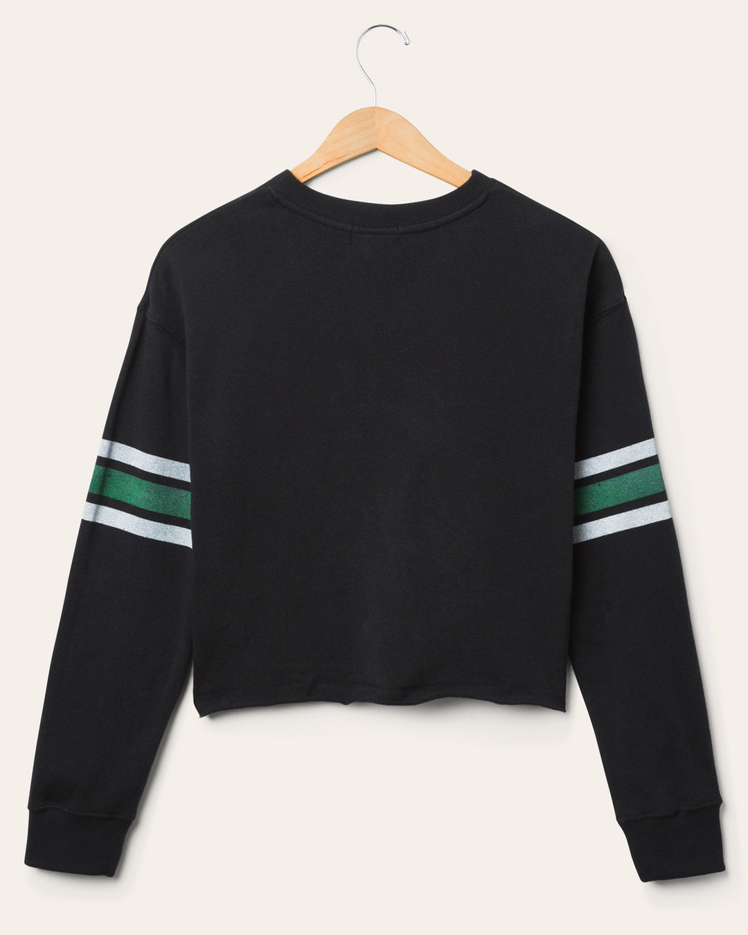 Women's New York Jets Retro Crop Fleece