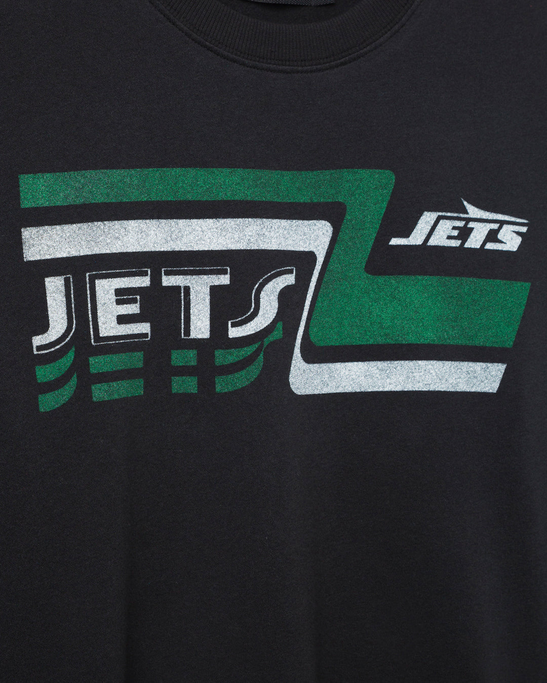 Women's New York Jets Retro Crop Fleece